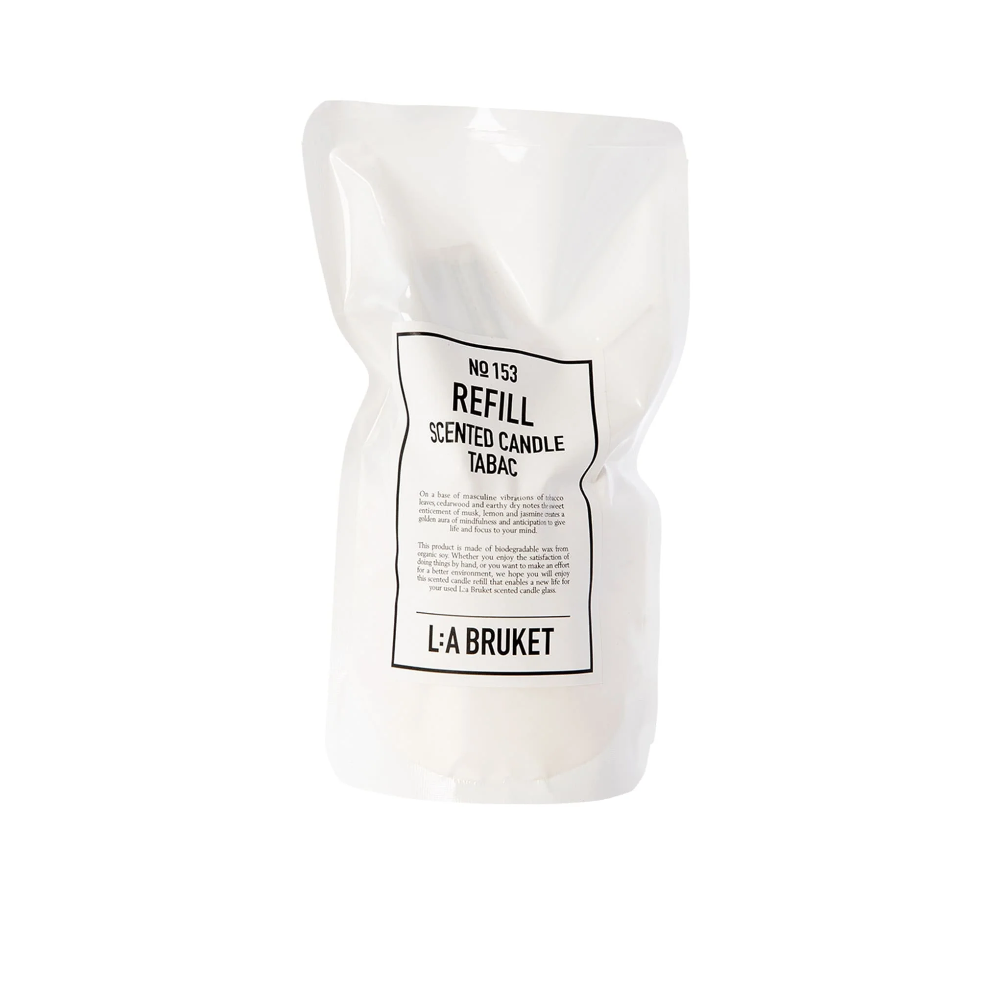 153 Scented Candle Tobacco - L:A Bruket - Image 3