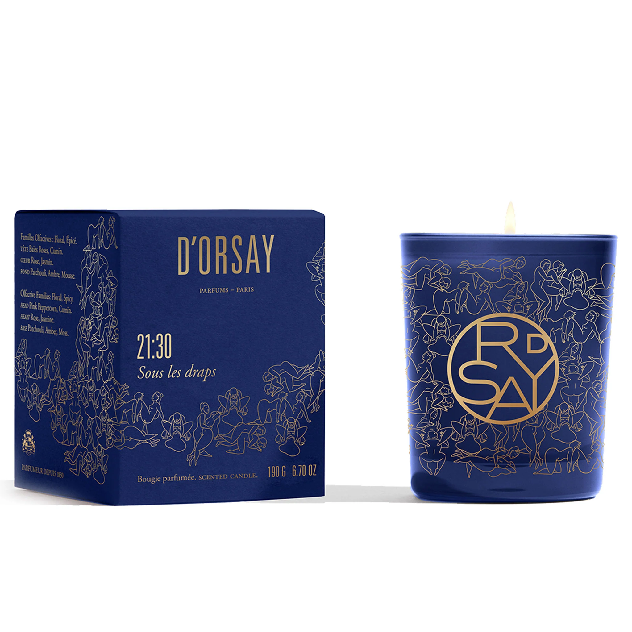 21:30 Sous les draps candle Lim.Edition - D'Orsay - Image 3