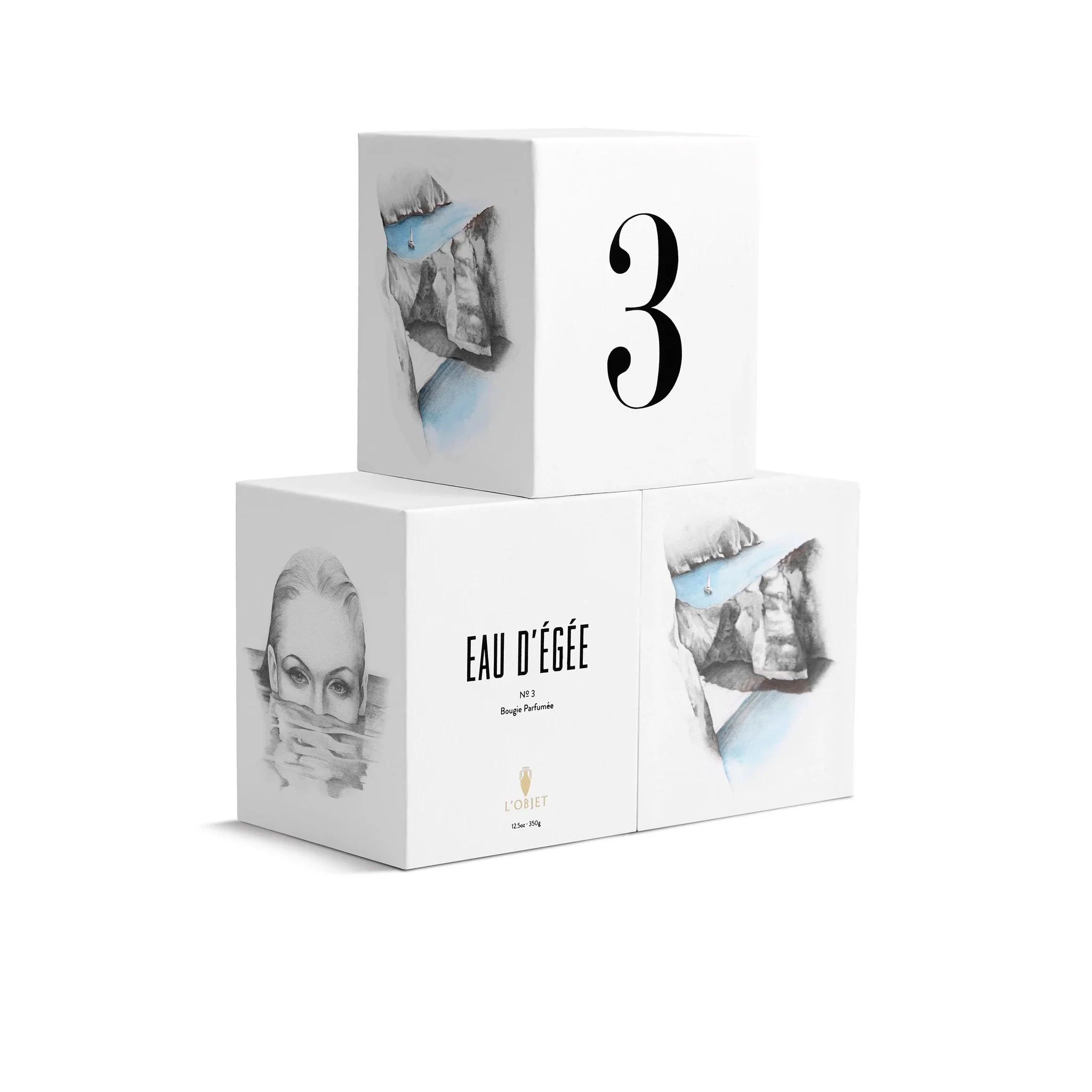 Eau d'Egèe No.3 Candle - L'Objet - Image 4
