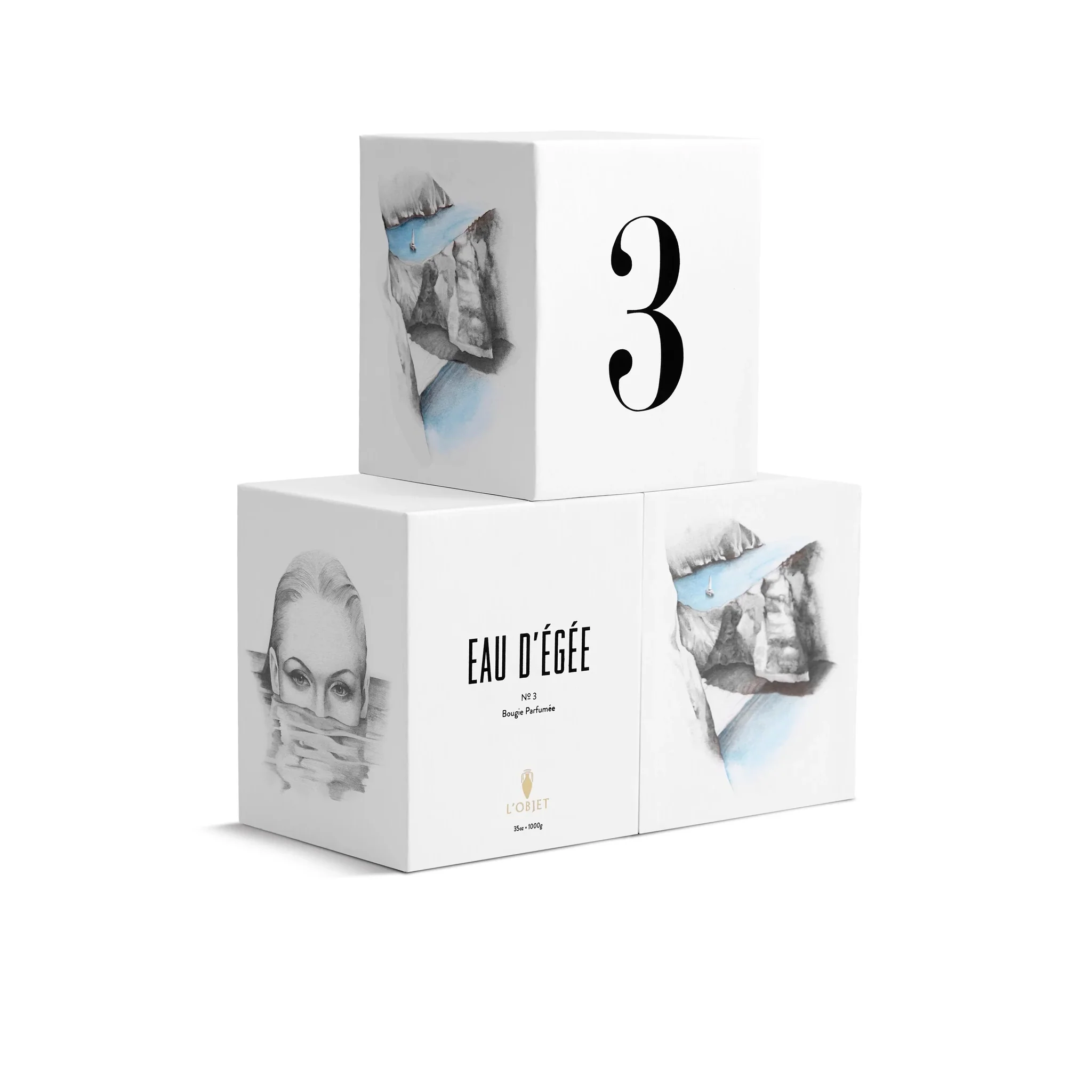 Eau d'Egèe No.3 Candle - L'Objet - Image 6