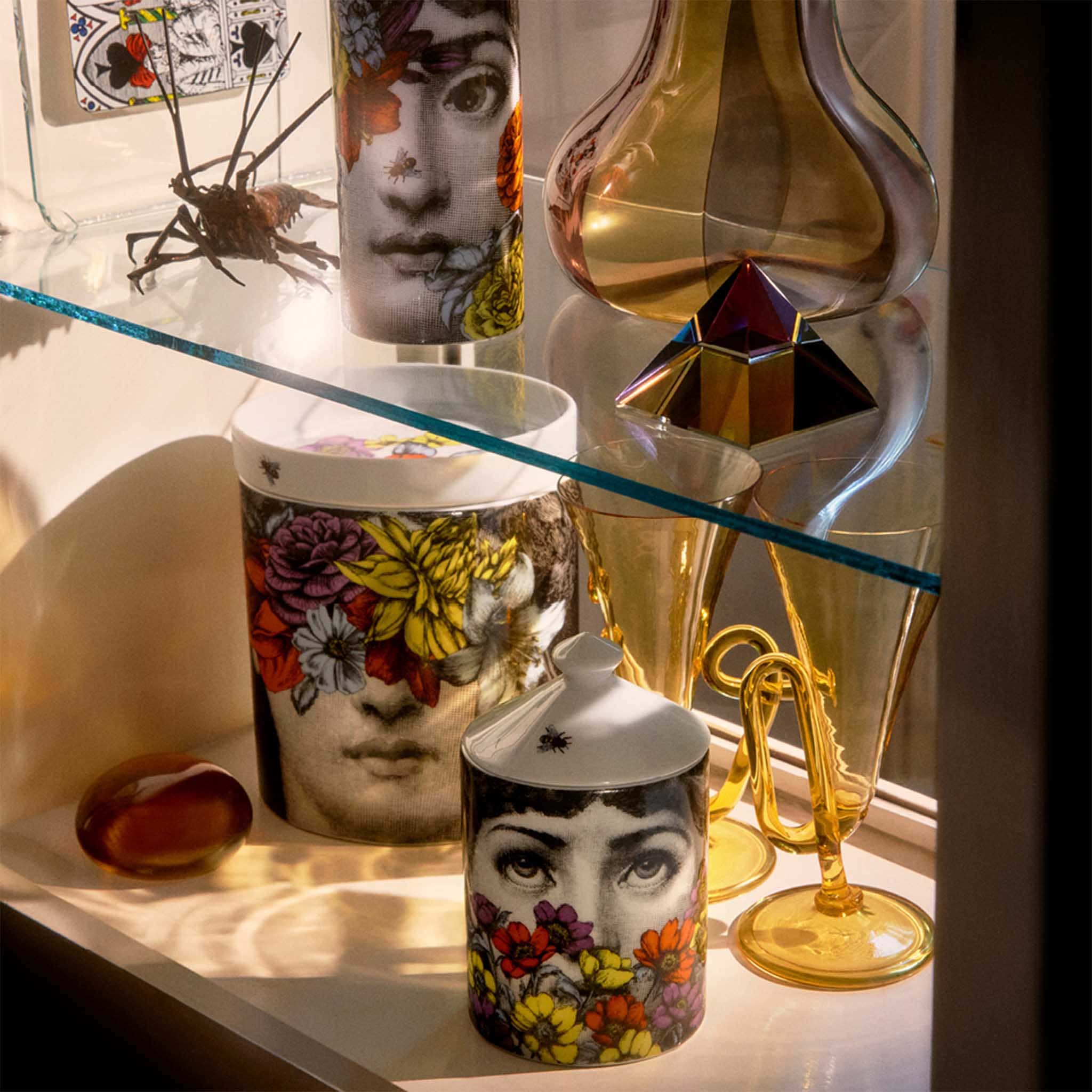 NEL MENTRE Candela Grande Tra i Fiori - Fragranza Giardino Segreto - Fornasetti - Image 3