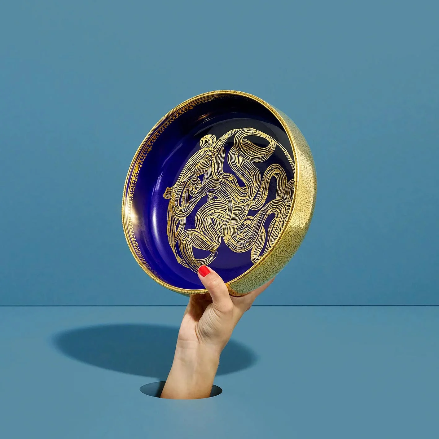 Ruan Hoffman Bowl Blue Medium - L'Objet - Image 5