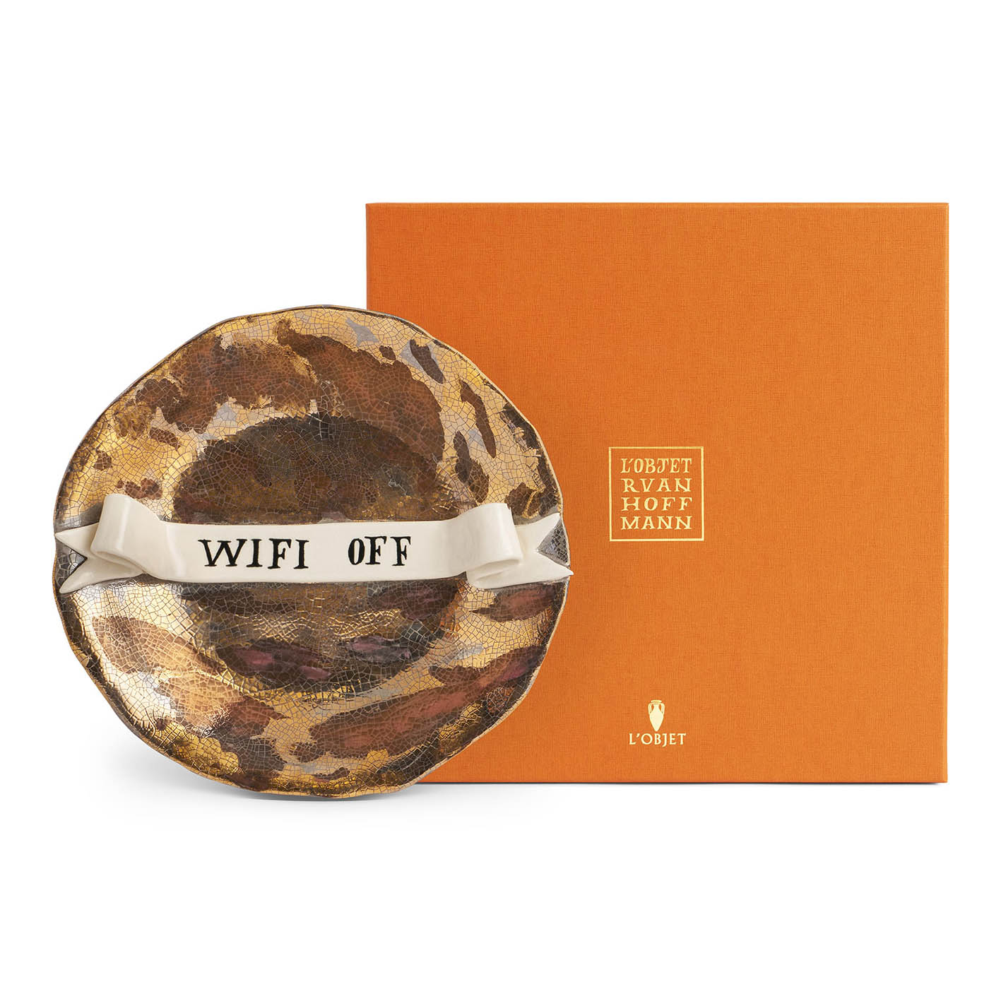 Ruan Hoffman Plate With Ribbon Wifi Off - L'Objet - Image 6